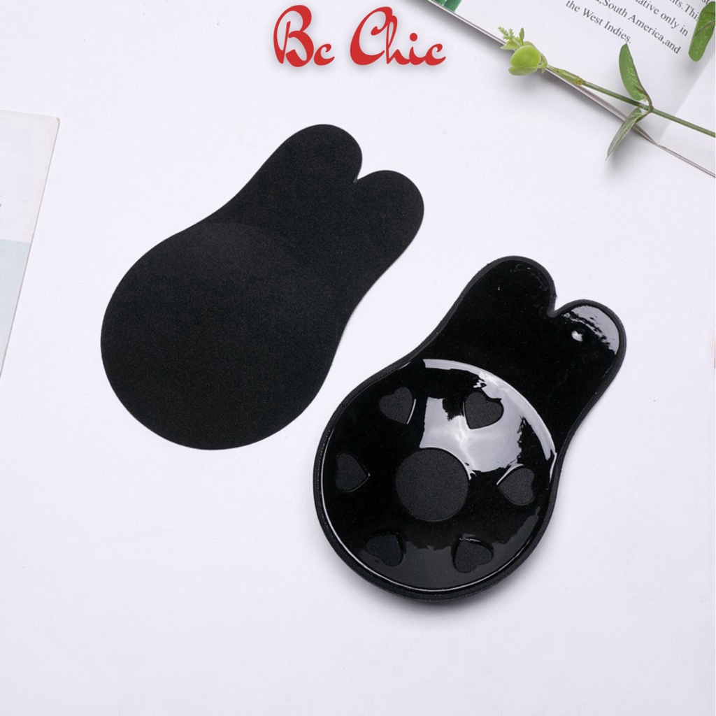 Miếng Dán Ngực , Miếng Dán Ngực Tai Thỏ siêu dính dùng được nhiều lần BC_CHIC LINGERIE