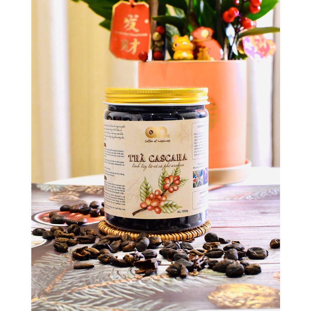 TRÀ CASCARA TỪ VỎ QUẢ CÀ PHÊ ARABICA CAO CẤP- AN COFFEE