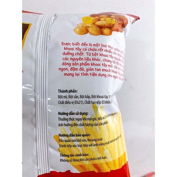 Bánh snack khoai tây que Jojo 38gram