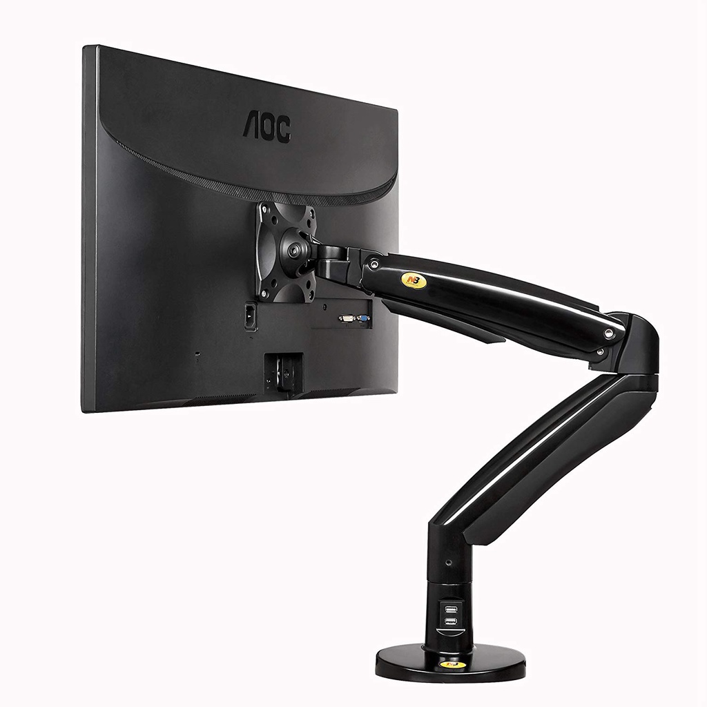 [Modem Mới 2022] Giá treo màn hình máy tính Cao Cấp NB F100A 22 - 35 inch Arm màn hình tải trọng 12Kg.