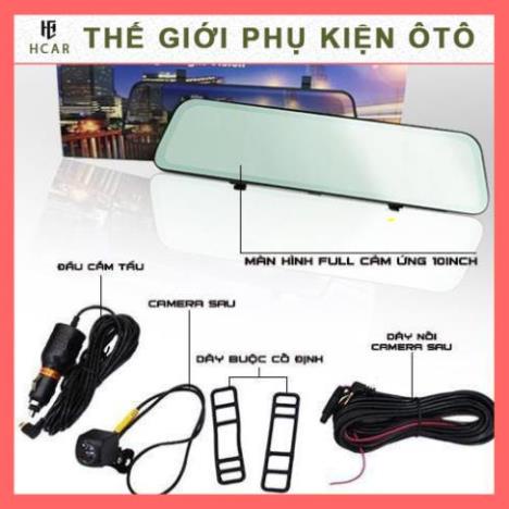 Camera Hành Trình Tràn Viền Trước Sau X10 Full HD 1080P Tích Hợp 8 Led Hồng Ngoại (Bảo hành 1 năm) | BigBuy360 - bigbuy360.vn