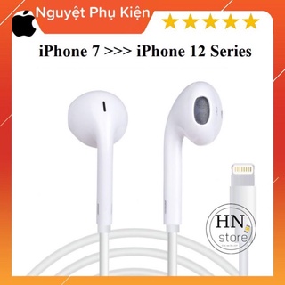 Tai nghe iphone 7/8/7plus/8plus/x/xsmax cổng cắm Lightning-không cần sử dụng BLUETOOTH-Full hộp- Bảo hành 3 tháng