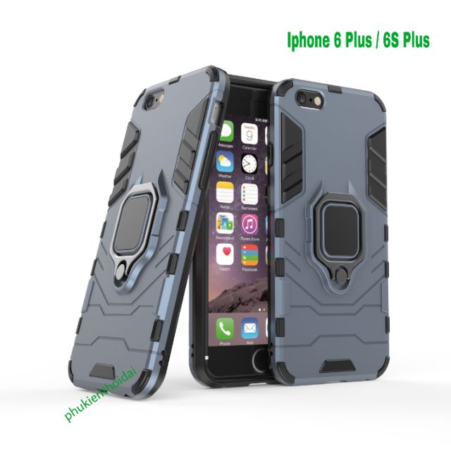 Ốp lưng Iphone 6 Plus / 6S Plus / 6 / 6s / 7 Plus / 8 Plus / Xs Max / 13 Pro Max chống sốc Iron Man Iring siêu bền