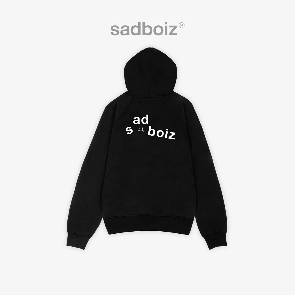 Áo hoodie SADBOIZ Signature Black