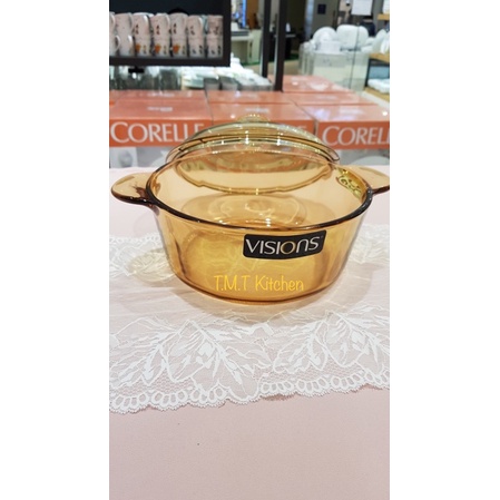 Nồi thủy tinh Pháp Visions VS-12 1.25L