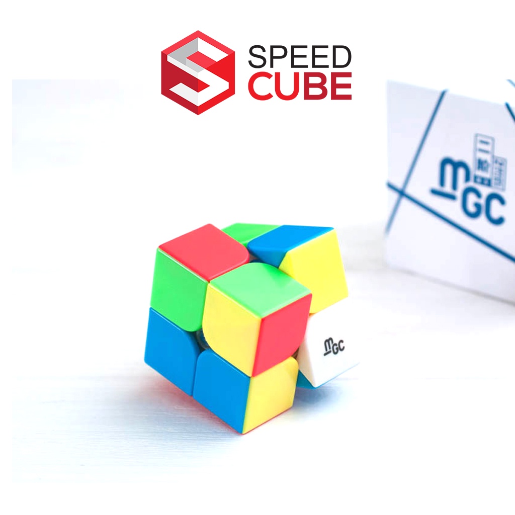 Rubik 2x2 YJ MGC 2x2 Có Nam Châm Stickerless Rubic 2 Tầng Chính Hãng - Shop Speed Cube