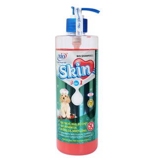Sữa tắm trị nấm da ve ghẻ cho chó mèo - Bio Skin 450ml