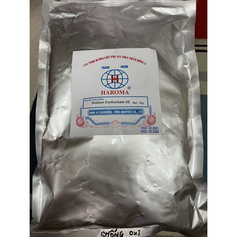 Sodium Erythorbate SE chống oxy hóa giữ màu sản phẩm