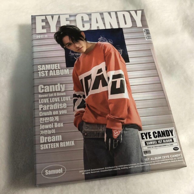 Samuel 1st Album Eye Candy nguyên seal.