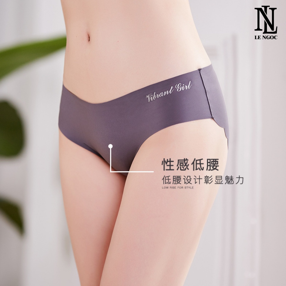 Combo 10 Quần Lót Nữ Đúc Su Viền Sóng Không Đường May Vibrant Girl  NL006