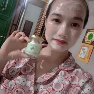 Bột rữa mặt trắng da ngừa mụn