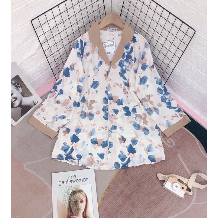 [Mã SKAMFSW175 giảm 10K đơn 50K] [HOT] Váy ngủ dáng sơmi cực xinh &lt; 62kg lụa Mango mềm mịn pijama giá rẻ