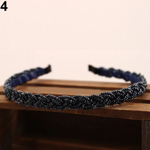 Băng Đô Cài Tóc Phối Xích Thời Trang Dành Cho Nữ