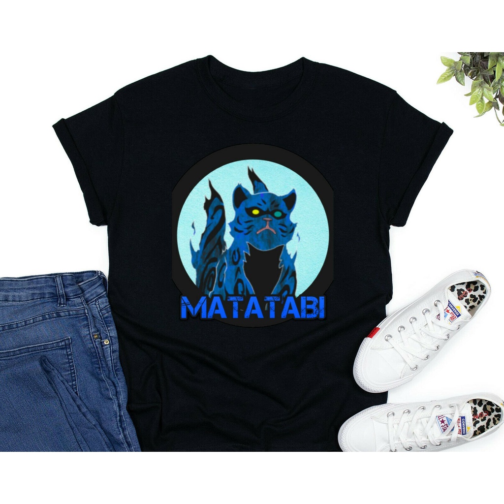 Mới Áo thun nam tay ngắn in hình nhân vật phim hoạt hình Naruto 2 Tailed cá tính