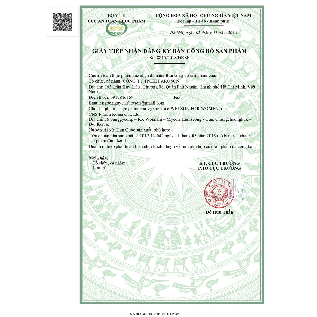 Viên Uống Cải Thiện Nội Tiết Tố Nữ Welson For Women Hộp 60 viên