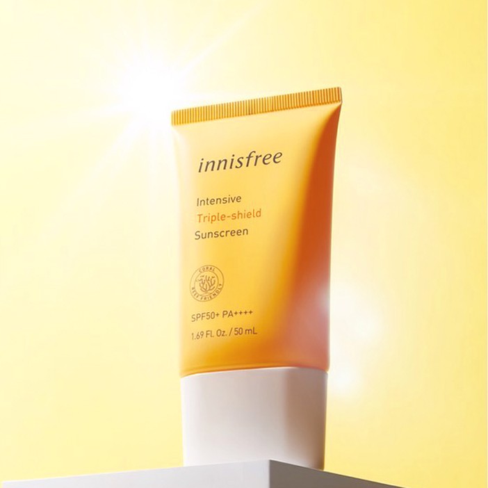 {Triple-shield} Kem chống nắng vật lý Innisfree Suncreen SPF50+ PA++++ 50ml