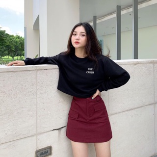 Áo thun croptop The Crush