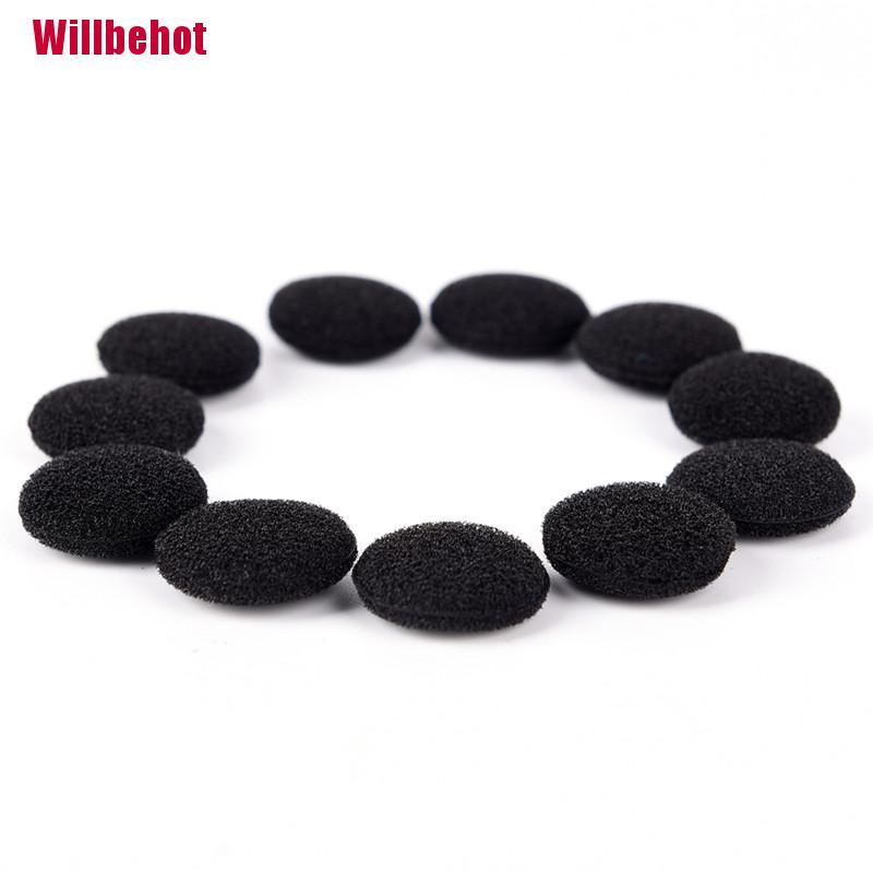 [Hàng mới về] Set 30 mút xốp mềm màu đen bọc đầu tai nghe đa năng tiện lợi