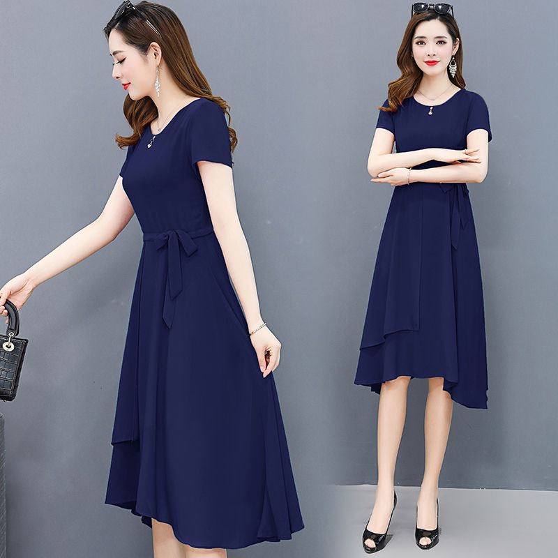 Đầm Chữ A Tay Ngắn Thời Trang Xuân Hè 2021 Cho Nữ | BigBuy360 - bigbuy360.vn