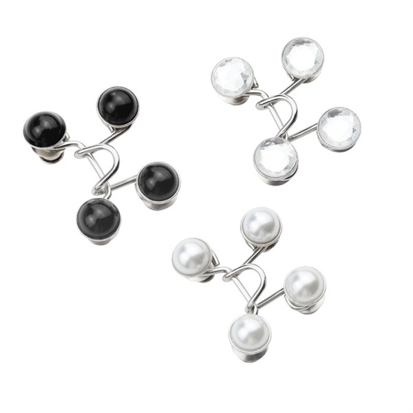 Set 4 Gim Cài Áo, Ghim Cài Điều Chỉnh Lưng Quần Đa Năng Thời Trang Hàn Quốc
