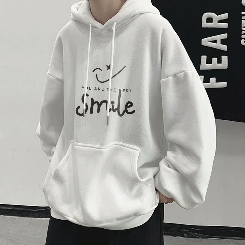 Áo hoodie sweater ngoại cỡ M-8XL 5 màu phong cách hip hop Hàn Quốc cho cặp đôi