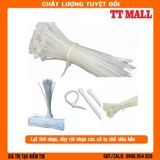 1Tui 150G-280G DÂY THÍT NHỰA, DÂY RÚT NHỰA CÁC CỠ, LẠT NHỰA SIÊU BỀN - KÍCH CỠ TỪ 10CM-30CM