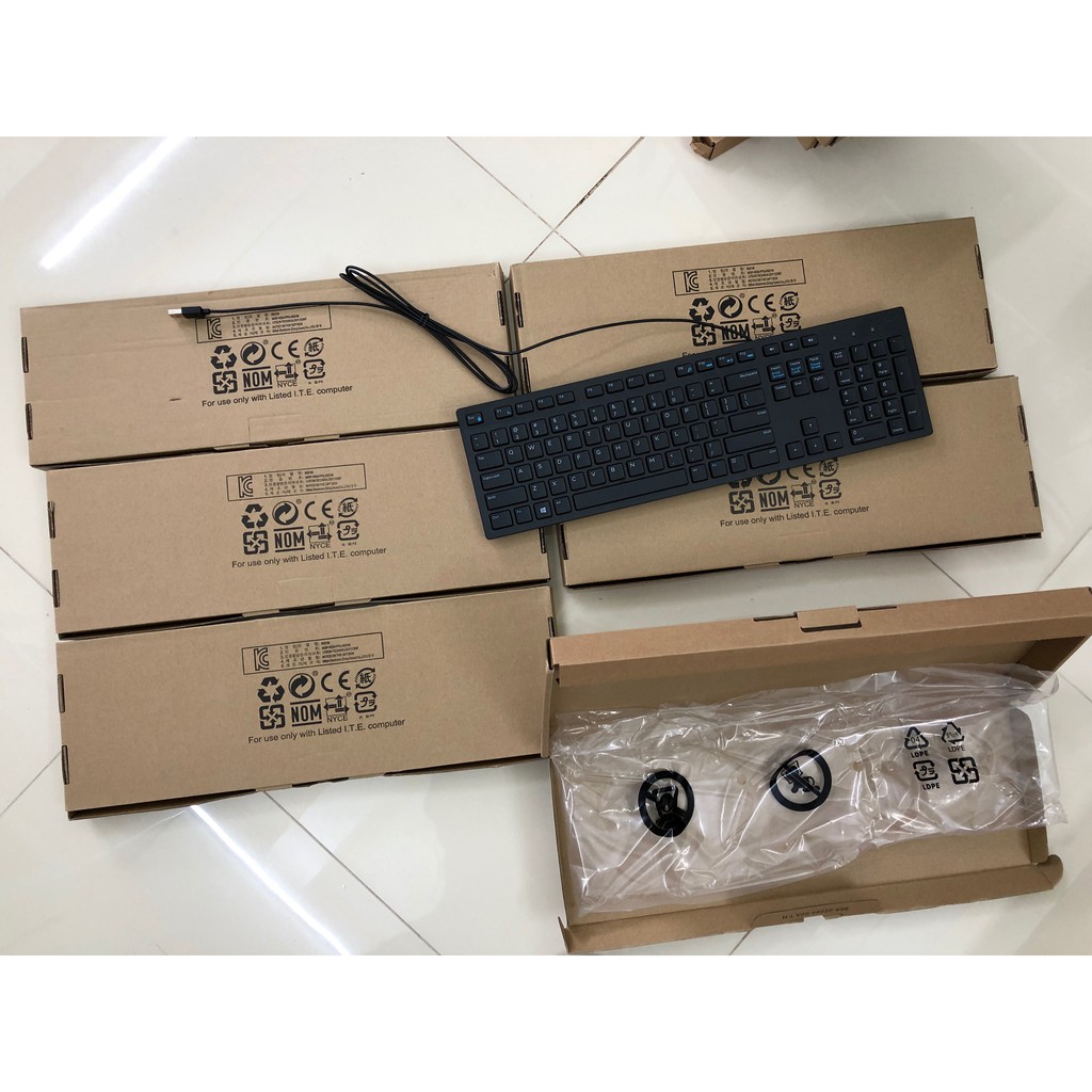 Bàn phím DELL Dell KB216 USB hàng chính hãng mới 100%