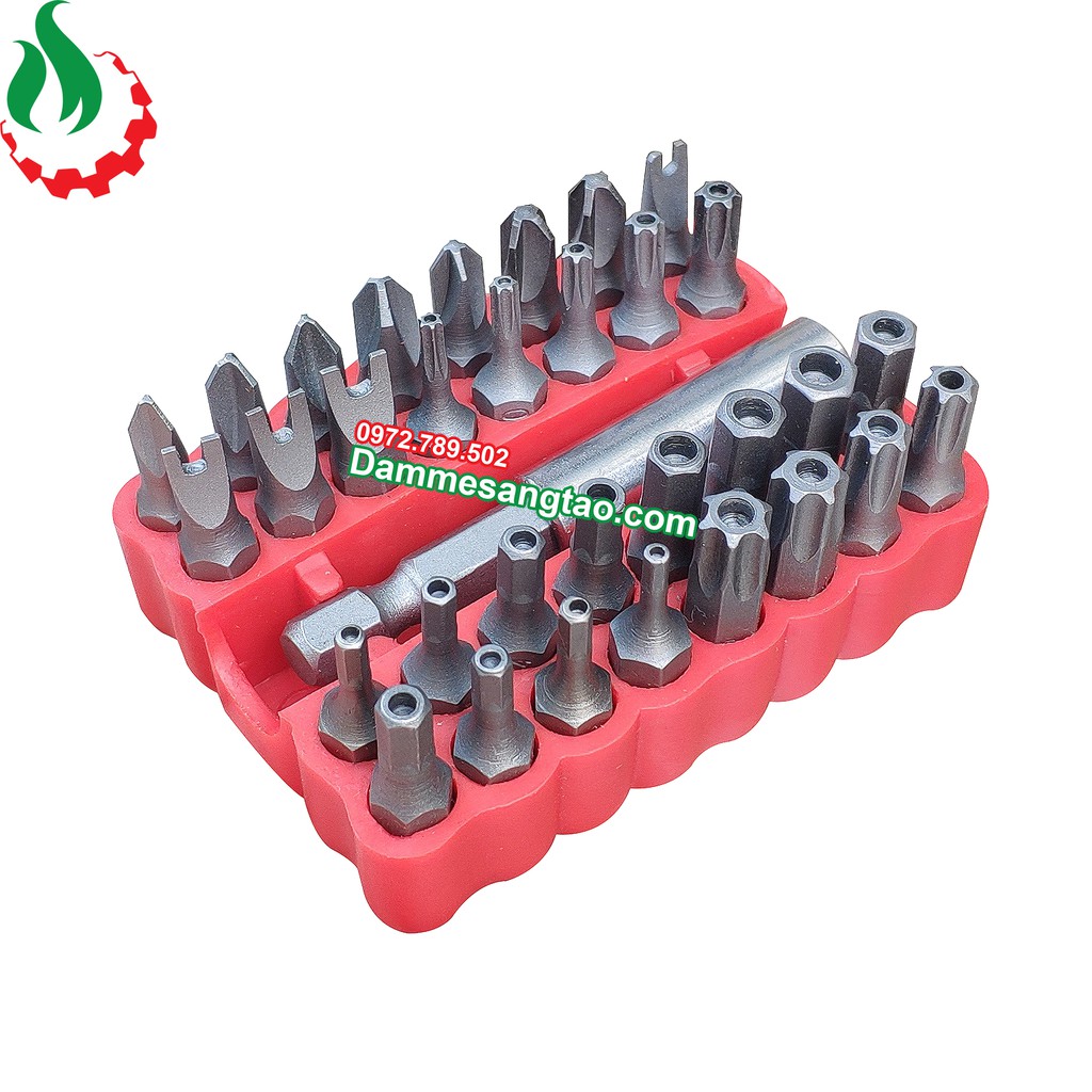 Bộ mũi vít 5 kiểu 33 chi tiết