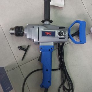 Máy khoan sắt tpc 16mm trộn sơn đa năng 800w model: 6161