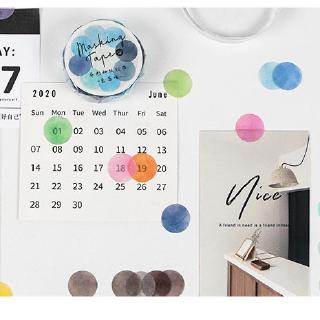 Cuộn Chấm Tròn Winzige Thiết Kế Phối Màu Gradient Trang Trí Đa Dụng