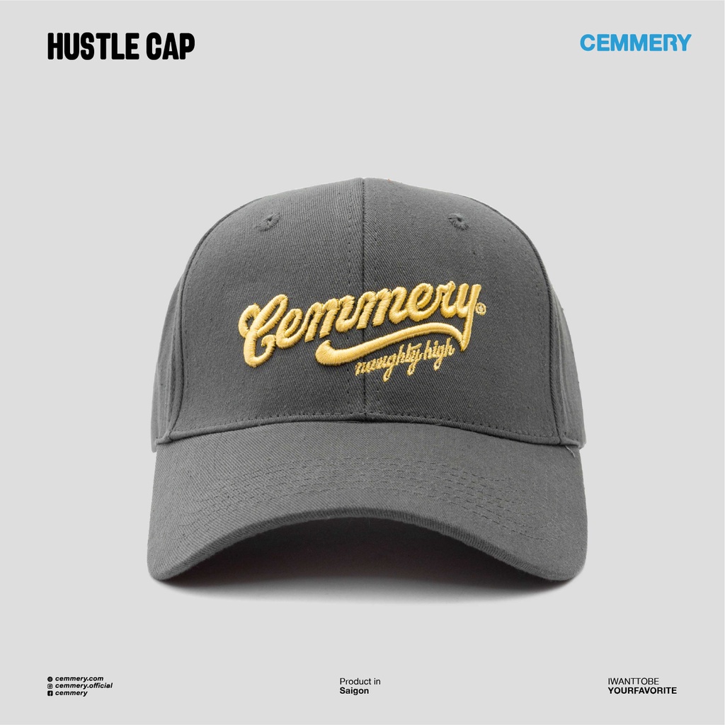 Mũ Lưỡi Trai LocalBand Cemmery "HUSTLE CAP" # 4 Color