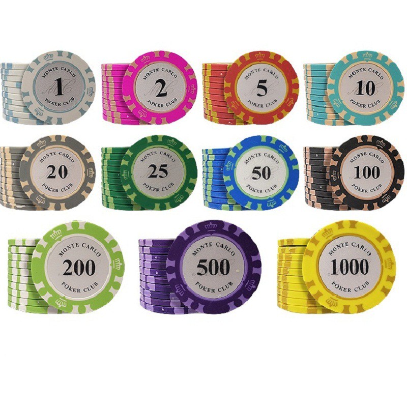 Chip Poker Phỉnh Poker Monte Carlo cao cấp