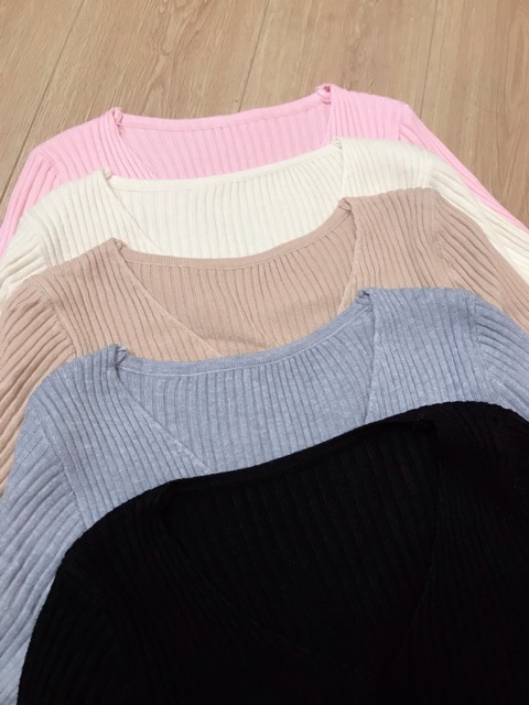 BÁN SỈ ÁO LEN CỔ TIM QC NỮ | BigBuy360 - bigbuy360.vn