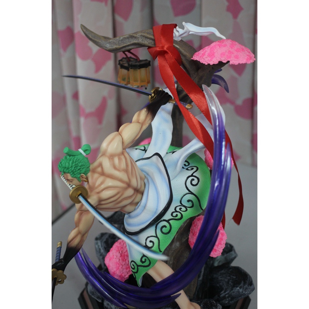 Mô hình Zoro wanno có led siêu đẹp siêu chất lượng - mô hình One Piece - ảnh thật