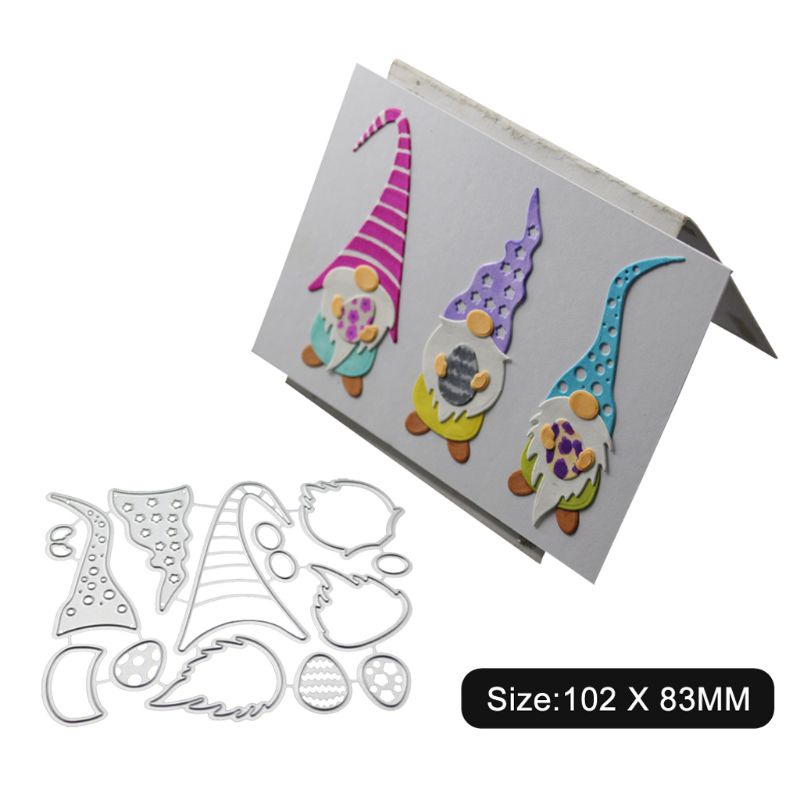 Khuôn Cắt Giấy Làm Từ Kim Loại Hình Trái Tim Trang Trí Scrapbook