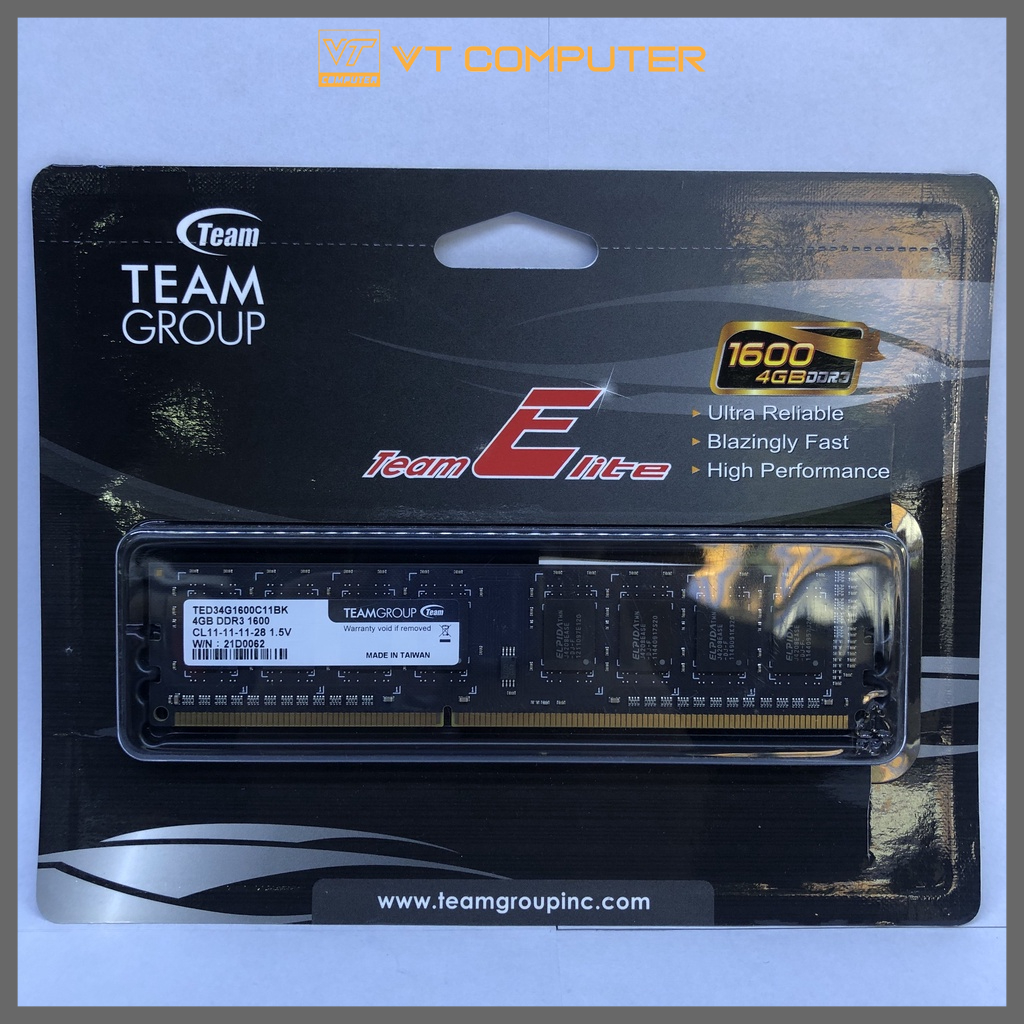 Ram PC DDR3 4Gb / 8Gb Bus 1600 / Bảo Hành 36 Tháng