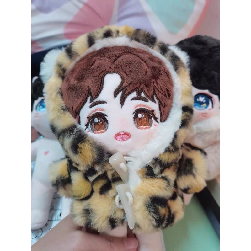 Áo khoác thú cho doll 20cm nhỏ người