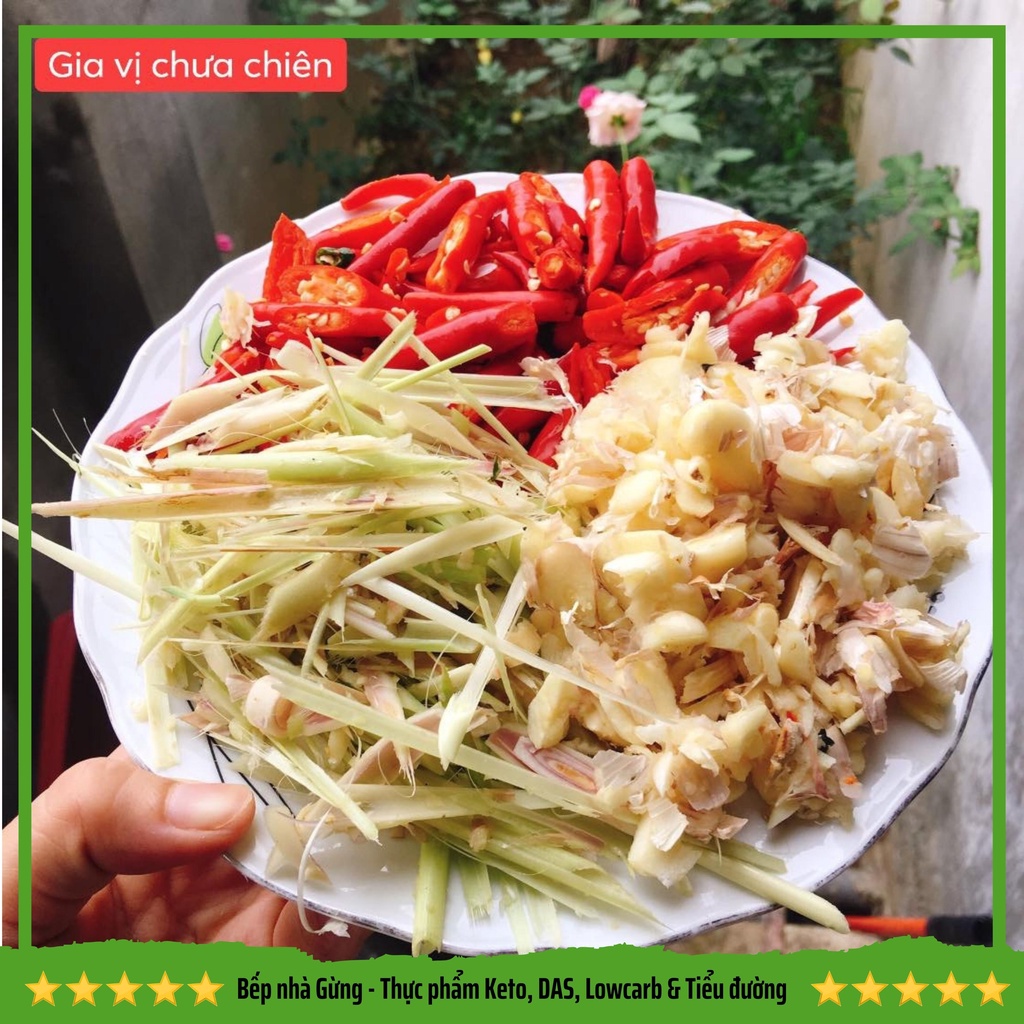 Bì heo chiên giòn lắc gia vị (200gr) - For Keto, DAS, Lowcarb &amp; Tiểu đường