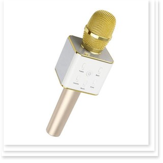 Micro Karaoke Kèm Loa Bluetooth Q7 - Hát Hay Giá Rẻ