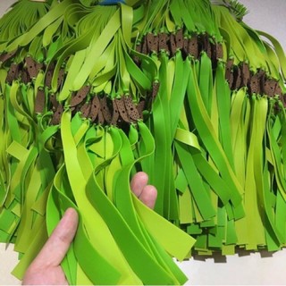 10 đôi Dây thun cao su 2 lớp 1.2mm siêu bền