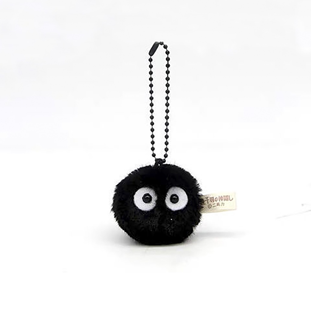 Móc Khóa Nhân vật Bồ Hóng Đen Susuwatari Spirited Away Keychain