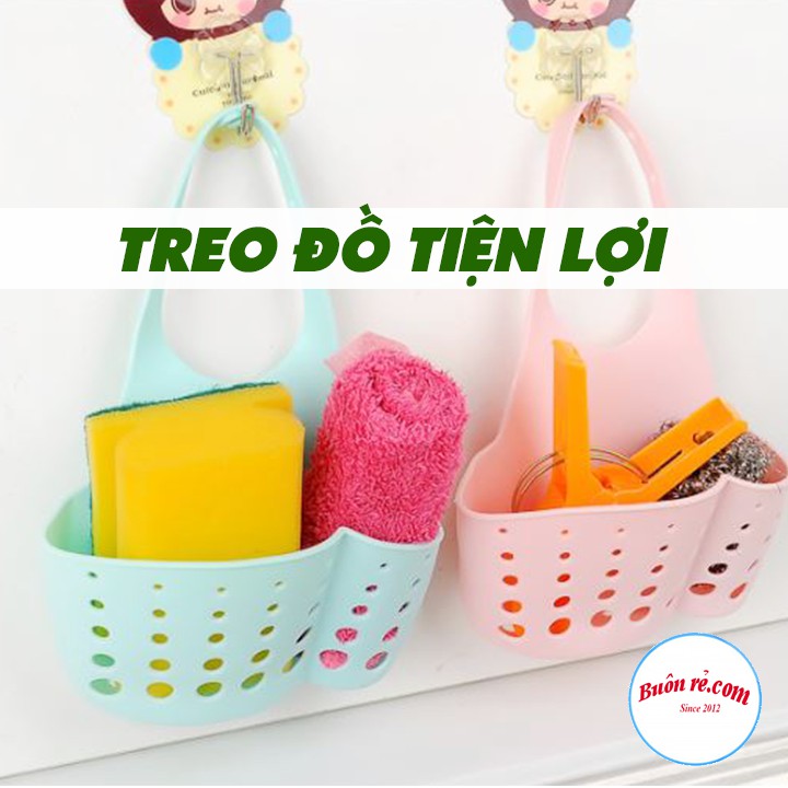 Giỏ treo đựng đồ rửa chén bằng silicon tiện lợi – Giỏ treo đồ đa năng br00445