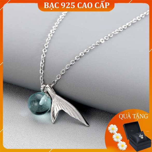 [Free Ship] Dây Chuyền Bạc Cá Heo S925 Daisy Bảo Hành 60 Năm Store Trang Sức Bạc Daisy Sỉ Lẻ Dây Chu