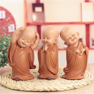 Bộ 03 chú tiểu vàng