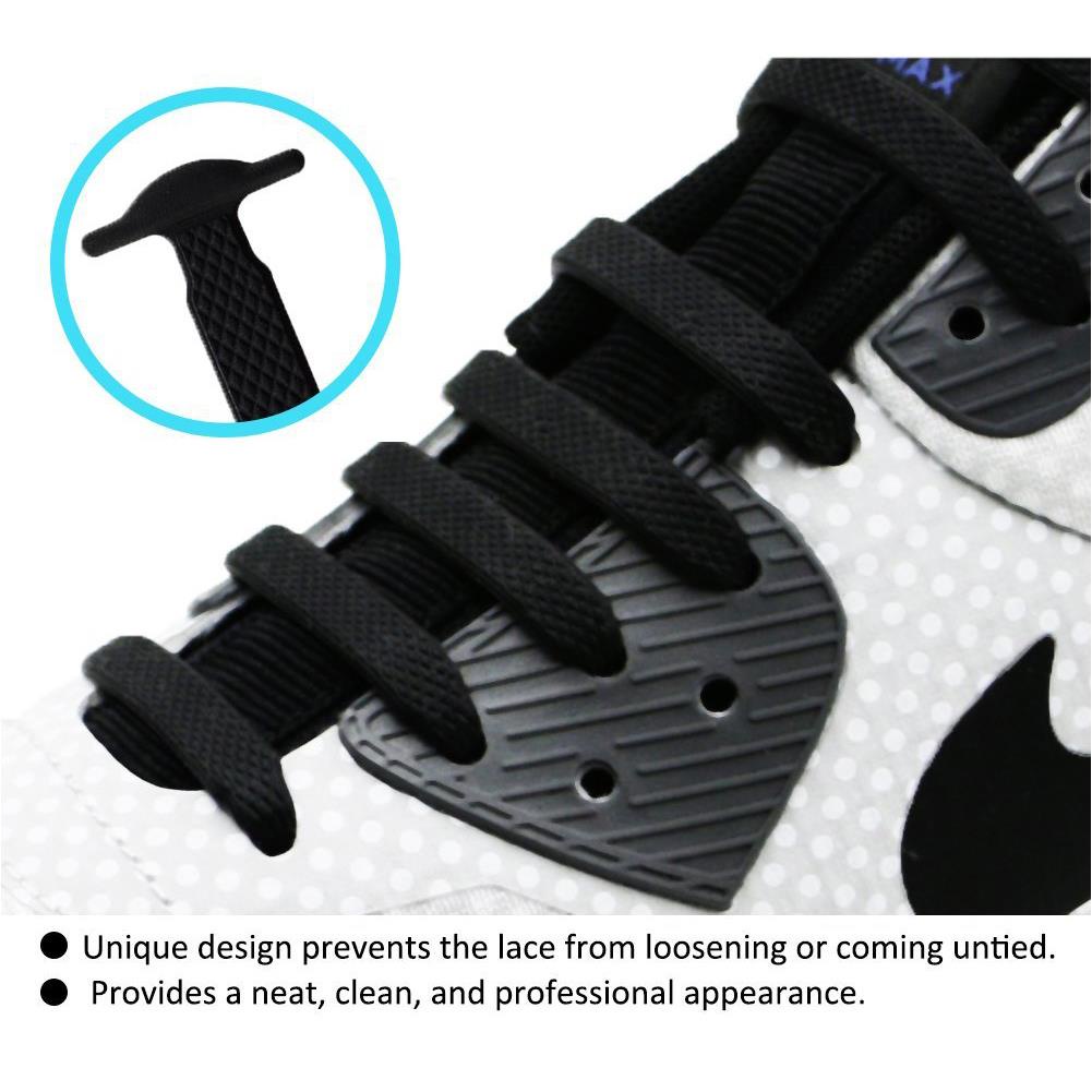 Set 16 Dây Giày Thể Thao Bằng Silicone Nhiều Màu Sắc