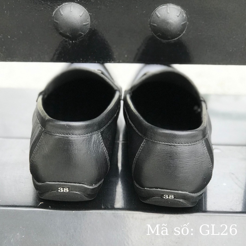 Giày lười nam Alo Davin Da Bò Cao Cấp GL26