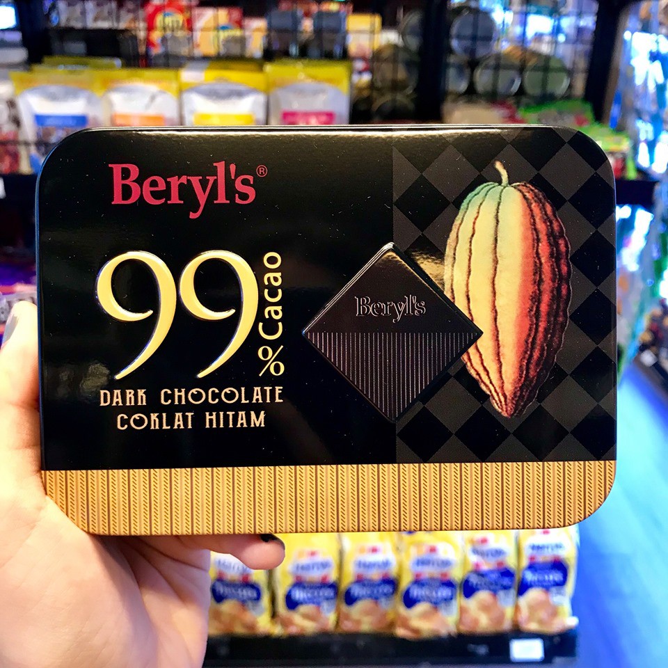 Socola Đắng Beryl's 99% Cacao 108g date T4/24 [VITAMIN HOUSE]
