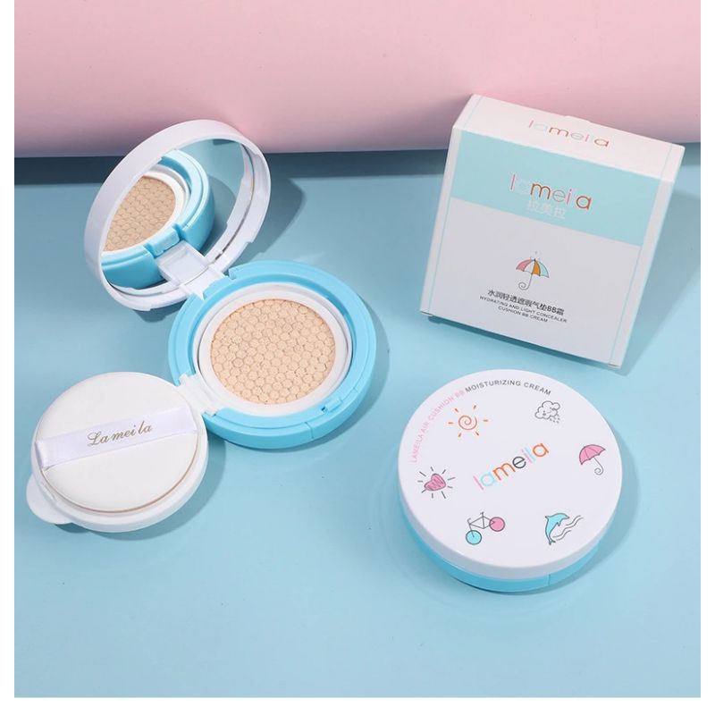 Phấn Nước BB Hoạt Hình Mẫu Mới Lameila Air Cushion No.5078 Giúp Gương Mặt Đẹp Không Tì Vết SiêuThích