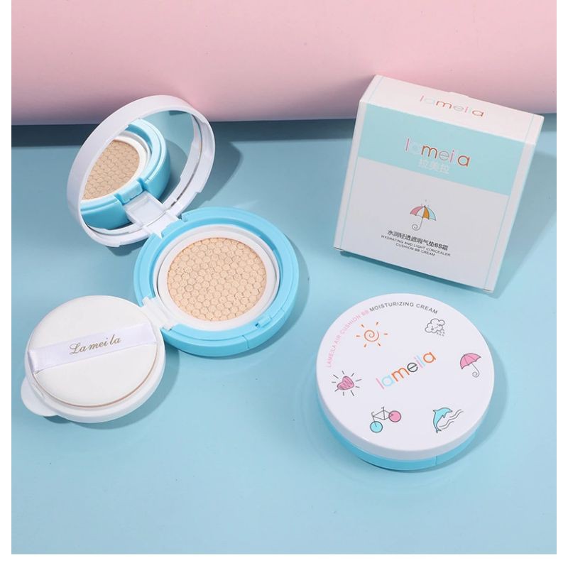 Phấn Nước BB Hoạt Hình Mẫu Mới Lameila Air Cushion No.5078 Giúp Gương Mặt Đẹp Không Tì Vết