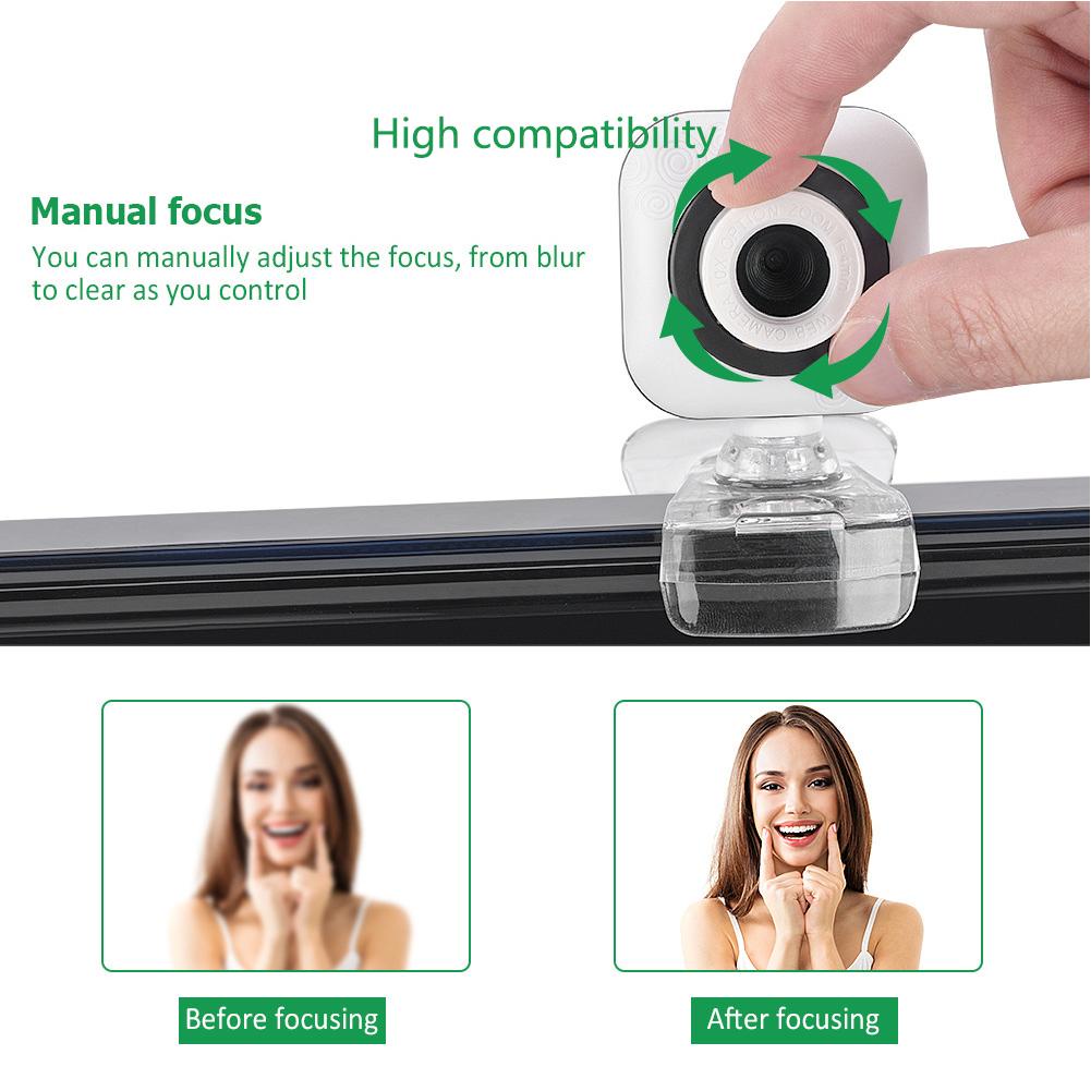 Camera máy tính USB HD - Góc Xoay 360 độ - Wedcam Phụ Kiên Điện Tử